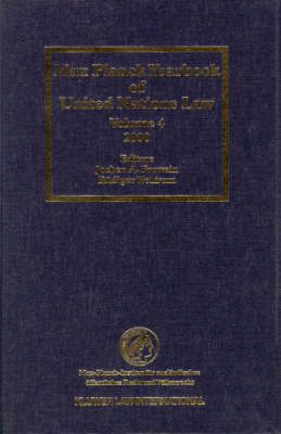 Max Planck Yearbook of United Nations Law, Volume 4 (2000) - Jochen A. Frowein; Rudiger Wolfrum; Christiane E. Philipp