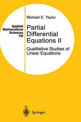 Partial Differential Equations II - Michael Taylor