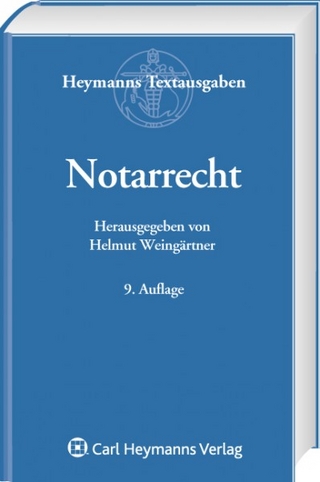 Notarrecht - Helmut Weingärtner
