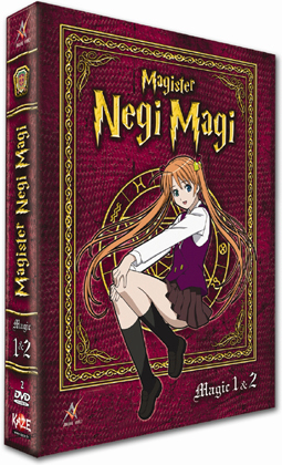 Magister Negi Magi Box, Vol.1-2, 2 DVDs, deutsche u. japanische Version. Nr.1
