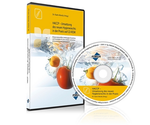HACCP - Umsetzung des neuen Hygienerechts in der Praxis auf CD-ROM - dr. Moritz  Karin