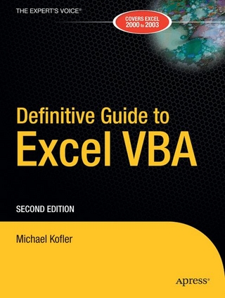 Definitive Guide to Excel VBA - Michael Kofler