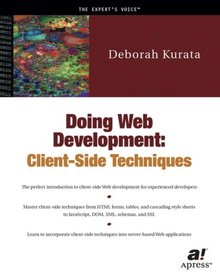 Doing Web Development - Deborah Kurata