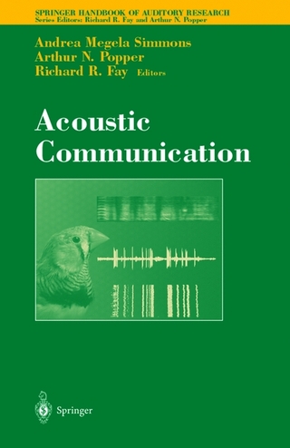 Acoustic Communication - Richard R. Fay; Andrea Simmons