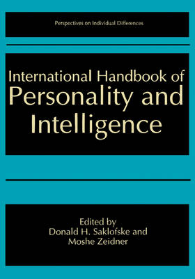 International Handbook of Personality and Intelligence - Donald H. Saklofske; Moshe Zeidner