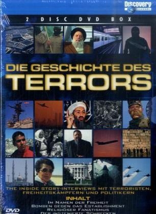 Die Geschichte des Terrors, 2 DVDs, deutsche u. englische Version