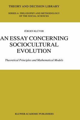 Essay Concerning Sociocultural Evolution - Jurgen Kluver