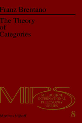 Theory of Categories - F.C. Brentano
