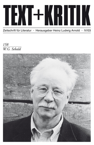 W. G. Sebald - Heinz Ludwig Arnold