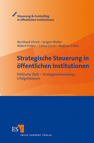 Strategische Steuerung in öffentlichen Institutionen - Bernhard Hirsch; Jürgen Weber; Robert Huber; Celina Gisch; Mathias Erfort