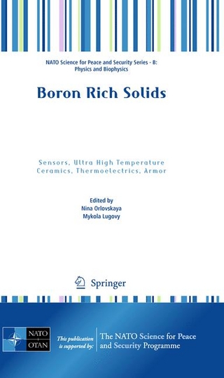 Boron Rich Solids - Mykola Lugovy; Nina Orlovskaya