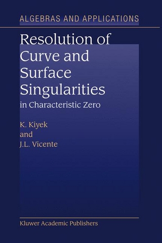 Resolution of Curve and Surface Singularities in Characteristic Zero - K. Kiyek; J.L. Vicente