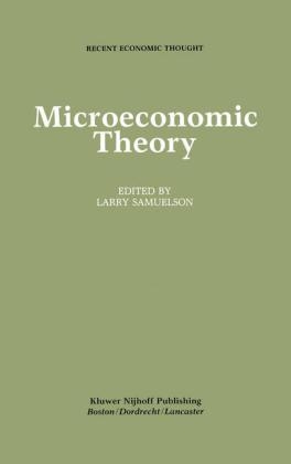 Microeconomic Theory - Larry Samuelson