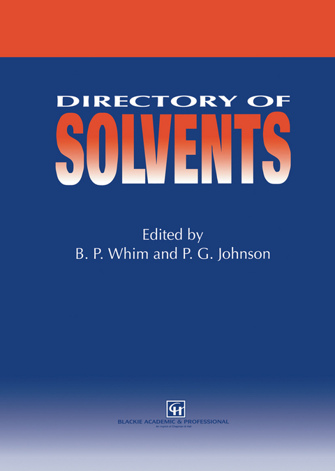 Directory of Solvents - 