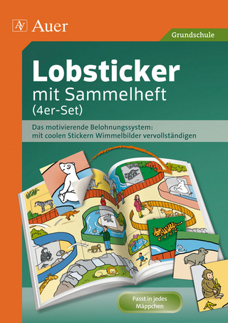 Lobsticker mit Sammelheft (4er-Set) - Auer Verlag