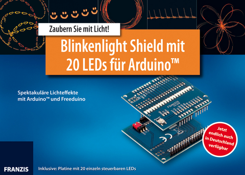 Blinkenlight Shield mit 20 LEDs für Arduino - Udo Klein
