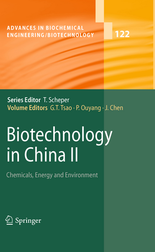 Biotechnology in China II - G. T. Tsao; Pingkai Ouyang; Jian Chen