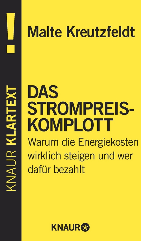Das Strompreis-Komplott - Malte Kreutzfeldt