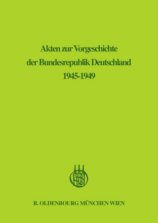 Akten zur Vorgeschichte der Bundesrepublik Deutschland 1945-1949 / September 1945 - Dezember 1946 - Walter Vogel; Christoph Weisz