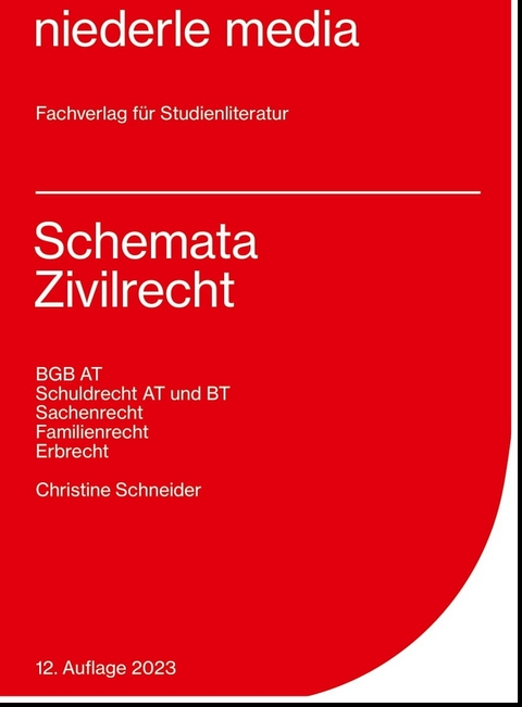 Schemata Zivilrecht - Karteikarten - 2023 - Christine Schneider