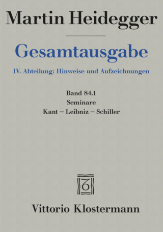 Seminare - Martin Heidegger; Günther Neumann