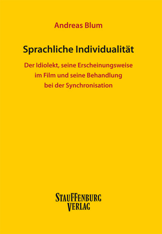 Sprachliche Individualität - Andreas Blum