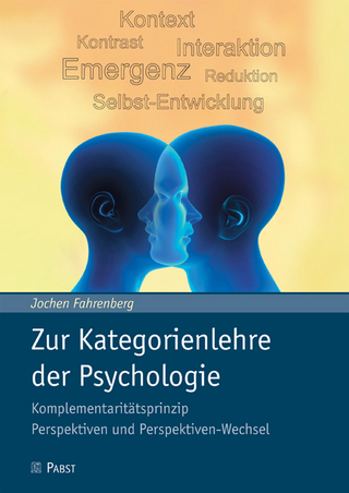 Zur Kategorienlehre der Psychologie - Jochen Fahrenberg