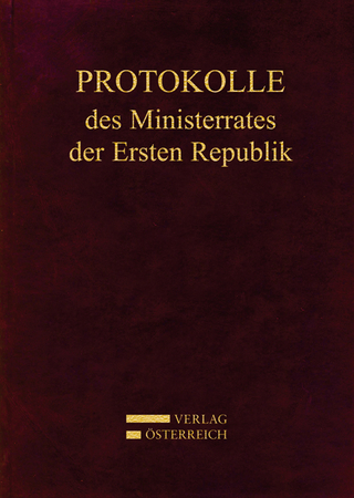 Protokolle des Ministerrates der Ersten Republik Kabinett Dr. Kurt Schuschnigg - Gertrude Enderle-Burcel