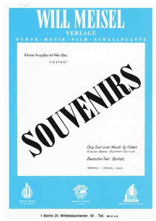 Souvenirs - Cy Coben; Bartels