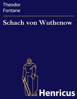 Schach von Wuthenow - Theodor Fontane