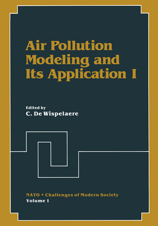 Air Pollution Modeling and Its Application I - C. De Wispelaere