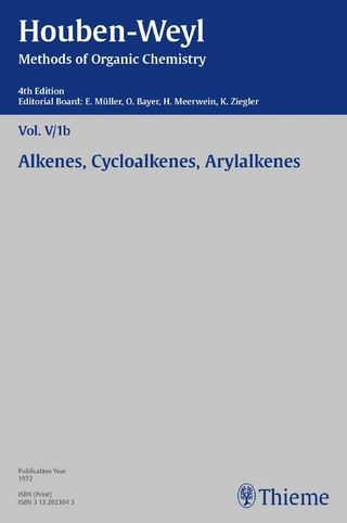 Houben-Weyl Methods of Organic Chemistry Vol. V/1b, 4th Edition - Horst Fricke; Wolfgang Kirmse; Otto Klein; Peter Müller; Heidi Müller-Dolezal; Gerhard Schröder; Ren