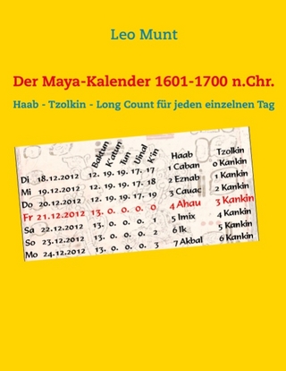 Der Maya-Kalender 1601-1700 n.Chr. - Leo Munt