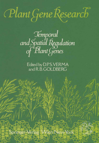 Temporal and Spatial Regulation of Plant Genes - Desh Pal S Verma; Robert B. Goldberg