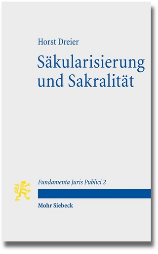 Säkularisierung und Sakralität - Horst Dreier