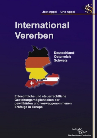International Vererben Deutschland Österreich Schweiz - Jost Appel; Urte Appel