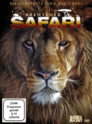 Abenteuer Safari - Die komplette Serie, 3 DVDs