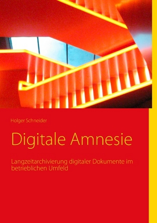 Digitale Amnesie - Holger Schneider