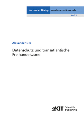 Datenschutz und transatlantische Freihandelszone - Alexander Dix