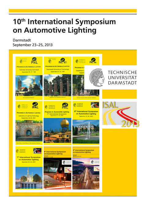 10th International Symposium on Automotive Lighting – ISAL 2013 – Proceedings of the Conference - Tran Quoc Khanh