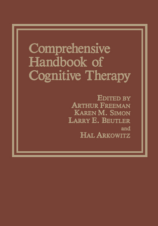 Comprehensive Handbook of Cognitive Therapy - Hal Arkowitz; L.E. Beutler; Karen M. Simon