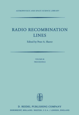 Radio Recombination Lines - P.A. Shaver