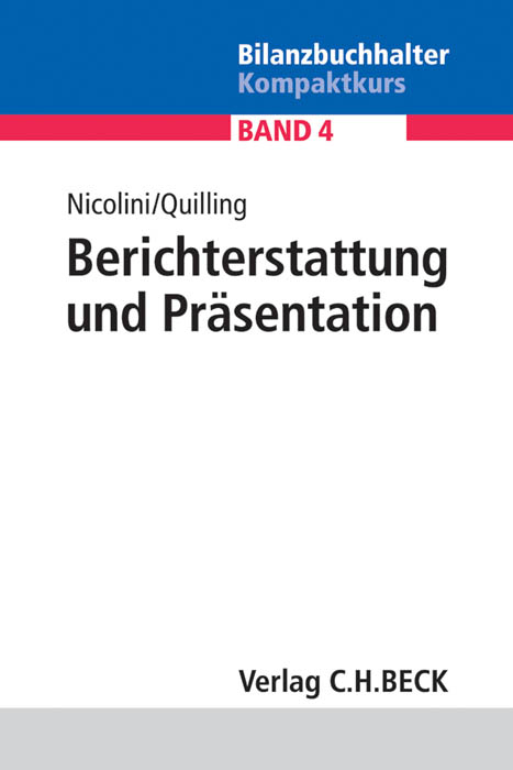 Berichterstattung und Präsentation - Hans J. Nicolini, Eike Quilling