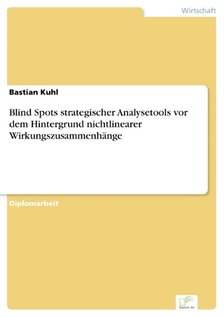Blind Spots strategischer Analysetools vor dem Hintergrund nichtlinearer Wirkungszusammenhänge - Bastian Kuhl