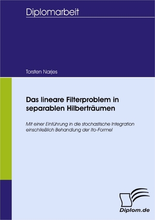 Das lineare Filterproblem in separablen Hilberträumen - Torsten Narjes
