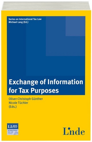 Exchange of Information for Tax Purposes - Oliver-Christoph Günther; Nicole Tüchler