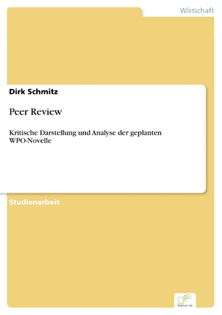 Peer Review - Dirk Schmitz