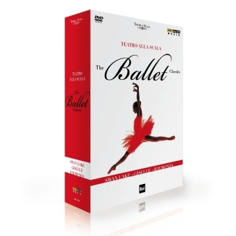 Teatro alla Scala: The Ballet Classics (Swan Lake, Giselle, Raymonda), 3 DVDs - 