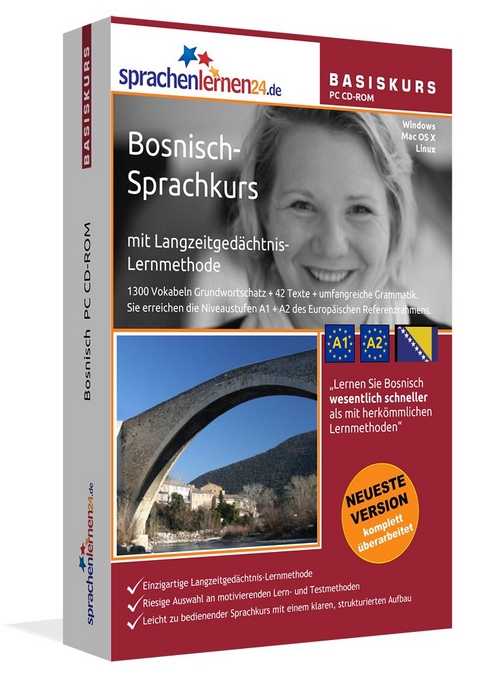 Sprachenlernen24.de Bosnisch Basis PC CD-ROM
