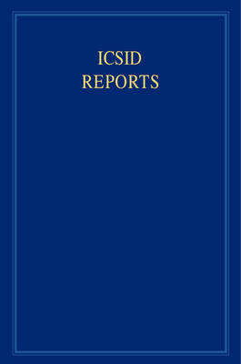 ICSID Reports - James Crawford; Karen Lee